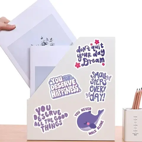 6 best sales बैंगनी स्टिकर - №3