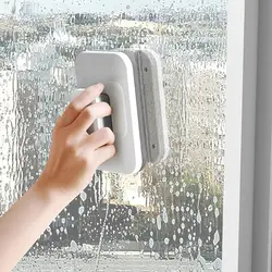 Magnetic Window Glass Cleaner Household Cleaning Tool Window Wiper Magnet Double Side Magnetic Glass Brush Tool For Washing H3O5