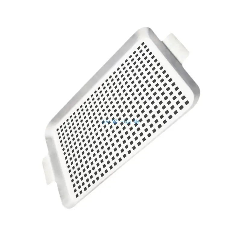 

E15B Practical BBQ Grill Toppers Stainless Steel Grilling Basket With Holes Perfect For Cooking Vegetables And Seafood