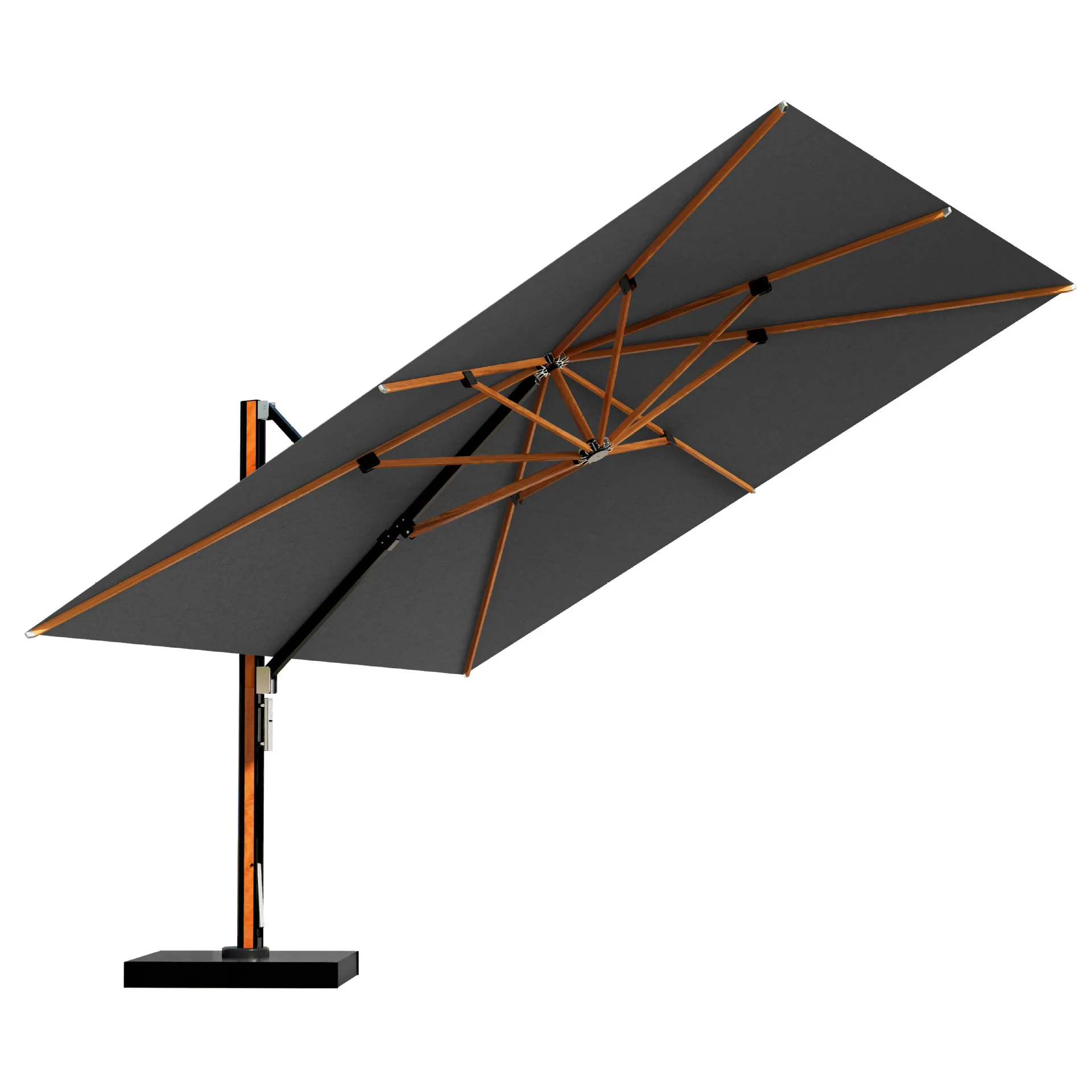 

Outdoor Courtyard Sunshade Sun Umbrella Hotel Cafe Restaurant Villa Security Booth Exclusive Customization Factory Direct Sales