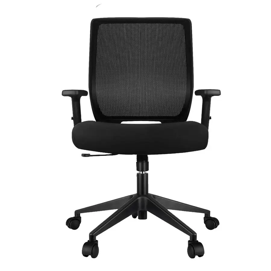 Office Chair Home Mesh Desk Chair with Adjustable Arms Mid Back Computer Chairs for Adults Swivel Task Chair Comfortable for Hom