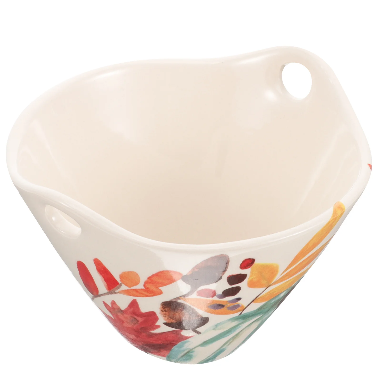 

Ceramic Color Painted Soup Bowl 680ml Large Capacity Noodle Ramen Bowl Microwave Safe Ramen Bowls Food Bowls Noodle Holder