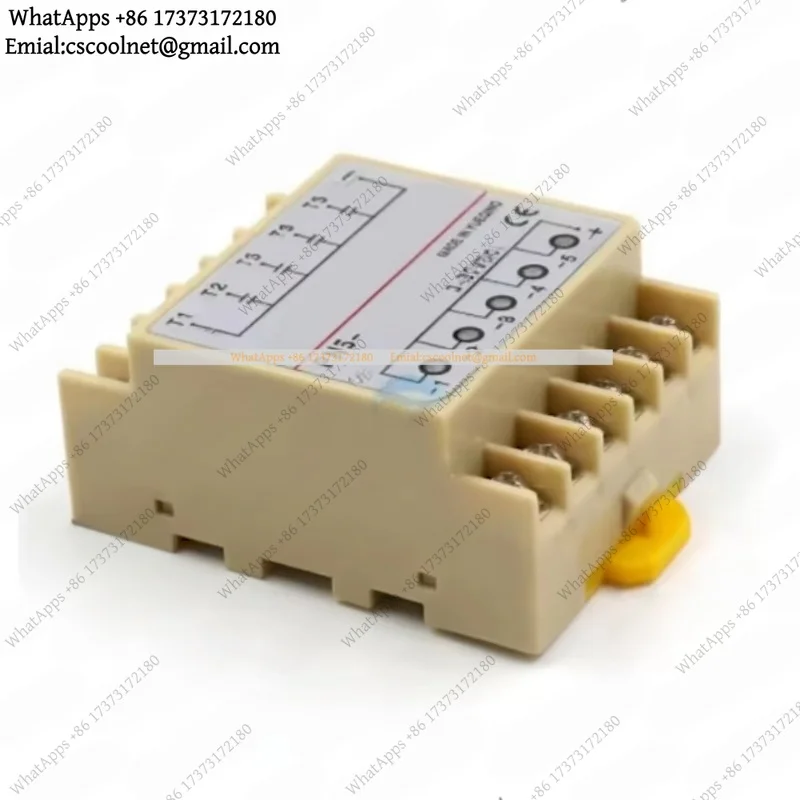 PN5-10DA Din Rail SSR 5 Channel Solid State Relay 3-32VDC Input 24-380VAC