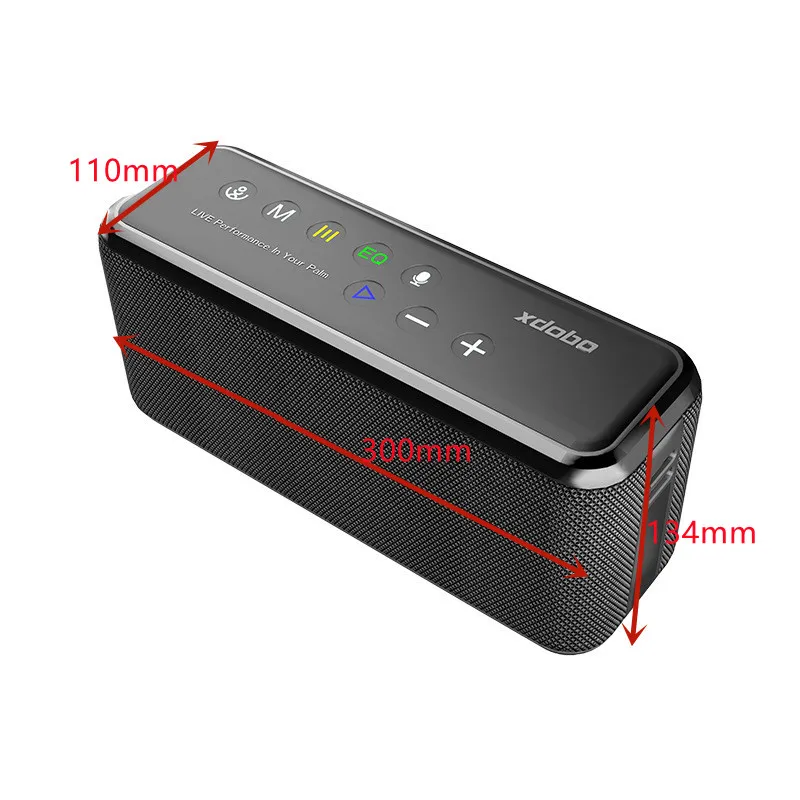 Imagem -06 - Xdobo-bluetooth Alto-falante x8 Máximo 100w sem Fio Tss Estéreo Baixo ao ar Livre Portátil à Prova Dágua