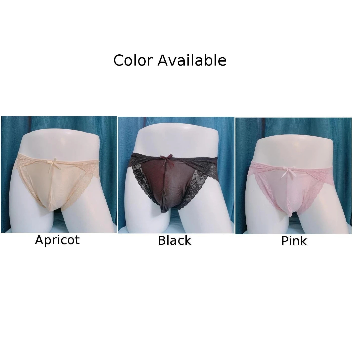 Sissy Pouch Panties Men Lace Bikini Mansexy Briefs Traceless Sexy See-Through Underwear Breathable Lingerie Transparent Knickers