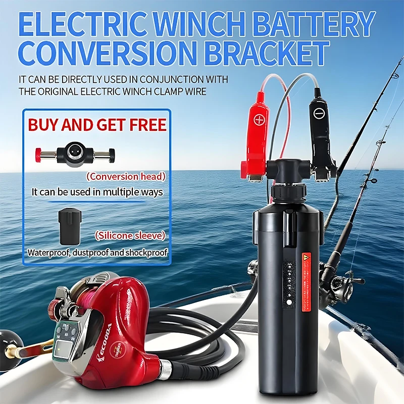 

10000MAH Seaborg DAWA BATTERY 12V 1200MJ 1200J 800MJ 800J 1200 800 Electric fishing reel batteries