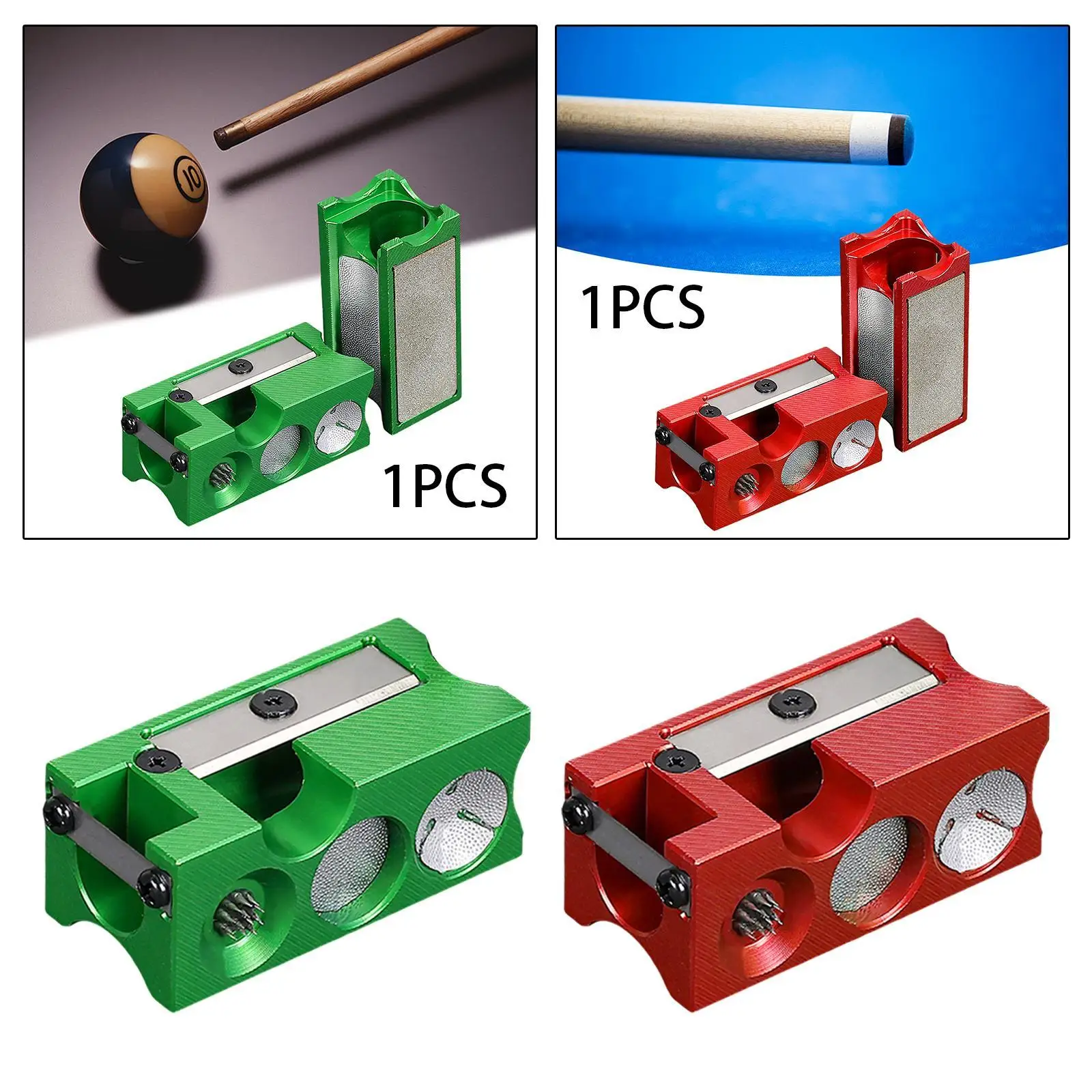 プールキューチップ修復ツールキューチップスカッファーバーニッシャーサンダープールキューメンテナンスデバイスポータブル多用途プールキューアクセサリー