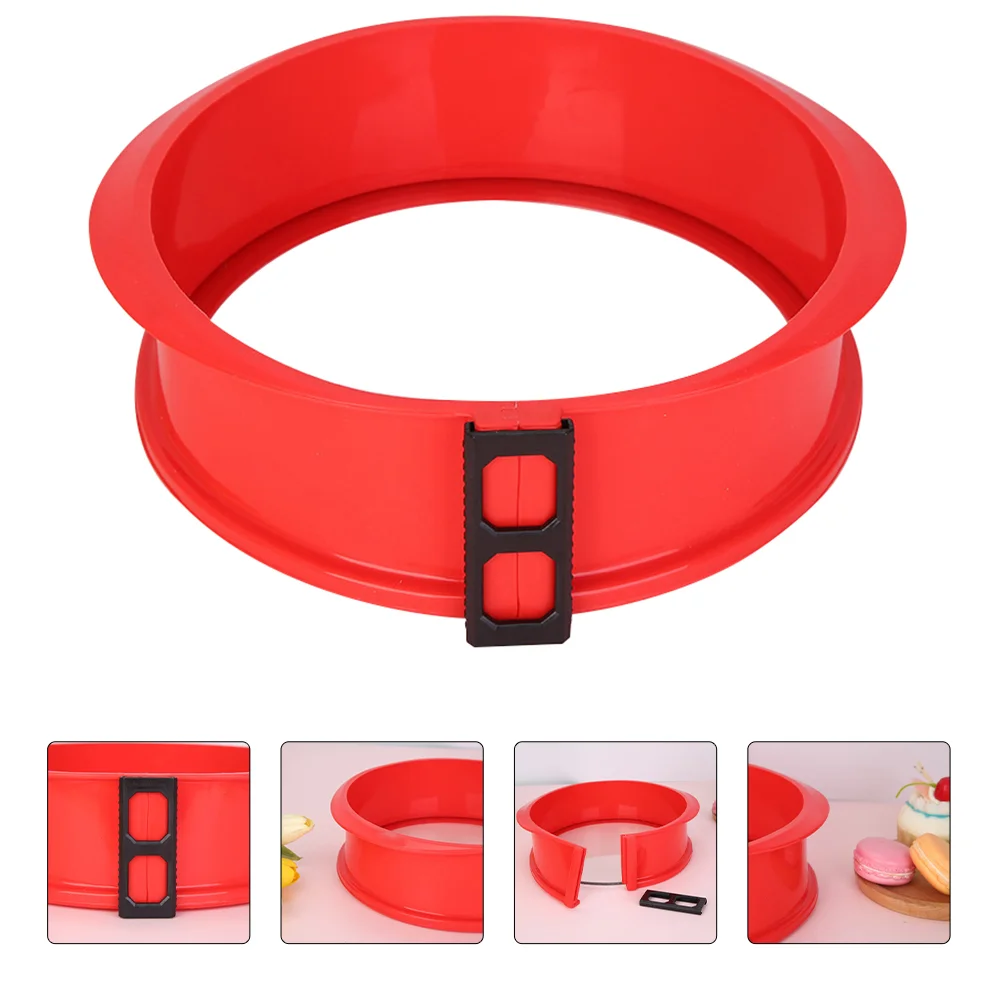 

Mold Cake Pan Mousse Mini Pans Grilling Platter Baking Tray Tempered Glass Nonstick Round