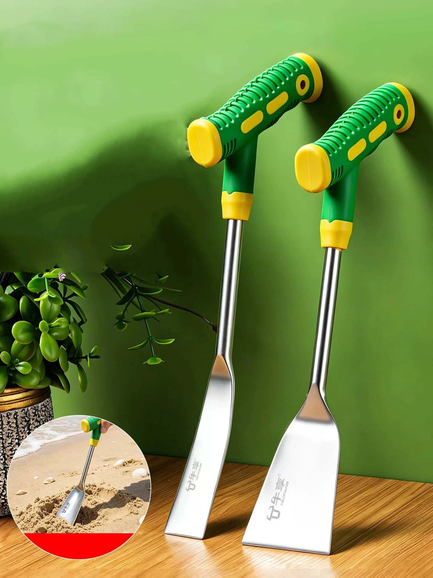 Multifunctional Digging Shovel Agricultural Garden Weeding Tools, Home Manual Planting Digging Shovels Transplanting Trowel