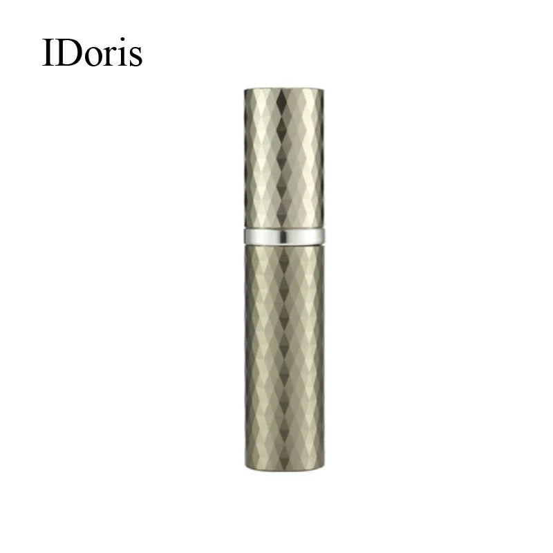 IDoris New Arrial perfume vaporizers 5ml Perfume Bottle Mini Metal Sprayer Refillable Aluminum Perfume Atomizer Travel Size 1PC