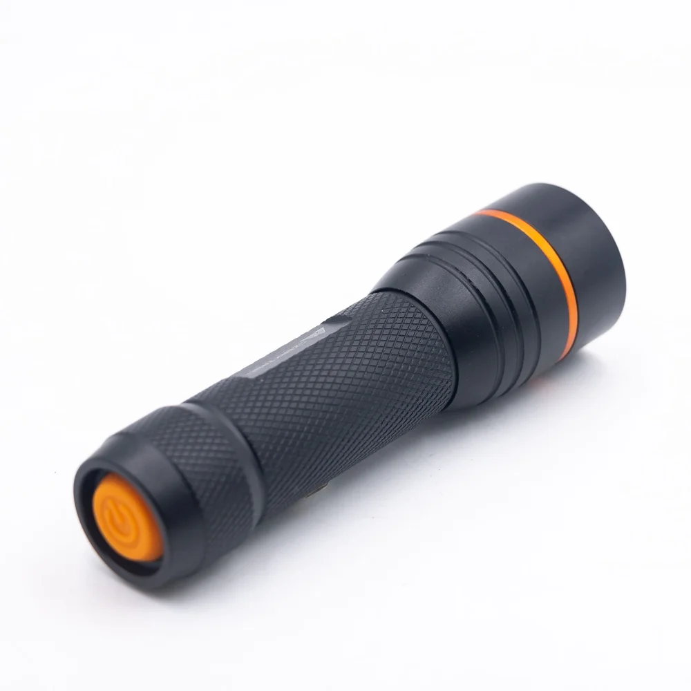 420 Lumen LED-Taschenlampe, einstellbarer Fokus, langlebiges Aluminium, Outdoor-Camping-Licht, tragbar, 3 AAA-Batterien im Lieferumfang enthalten, hoch niedrig