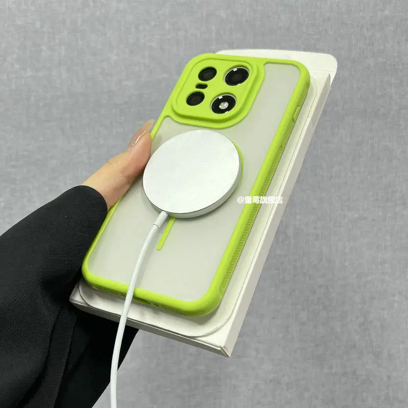 Etui na OnePlus 15, modne silikonowe etui z magnetycznym zamknięciem, ochrona przed upadkiem, tylna obudowa na OnePlus 15, bumper, funda. — zdjęcie produktu 2