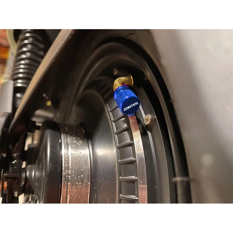 ل ZONTES 368G 368M/E/D/K 703F ADV 703RR G1 125 ZT125 ZT310 ZT310R ZT310T/V دراجة نارية عجلة الإطارات غطاء صمام غطاء جذع الإطارات ﻿