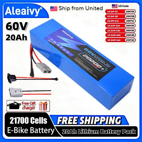 top 8 best sales 60v लिथियम बैटरी - №1