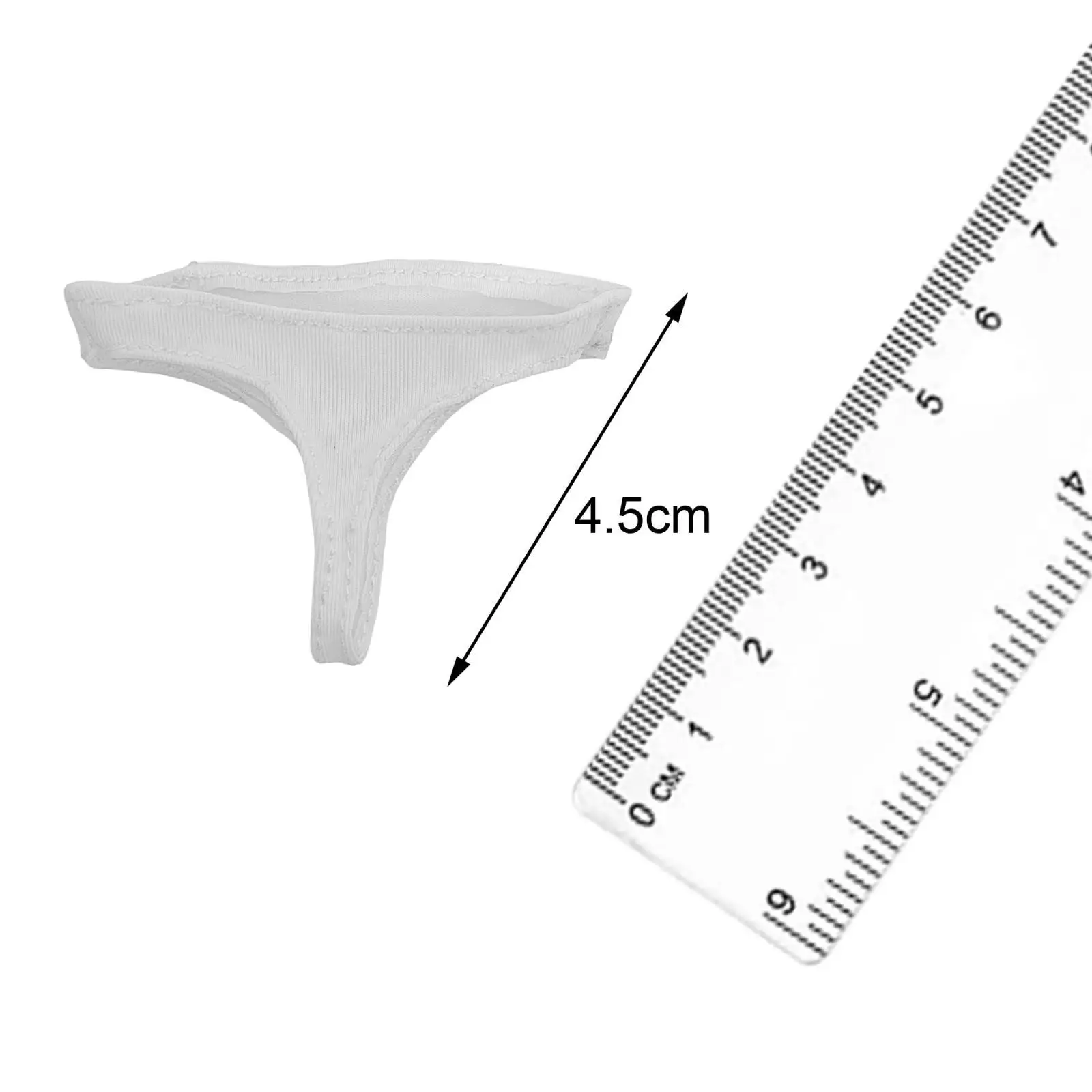 Female Soldier Miniature Underwear 1/6 Scale Doll Clothes Fabric Briefs Outfit for 12 Inch Action Figures