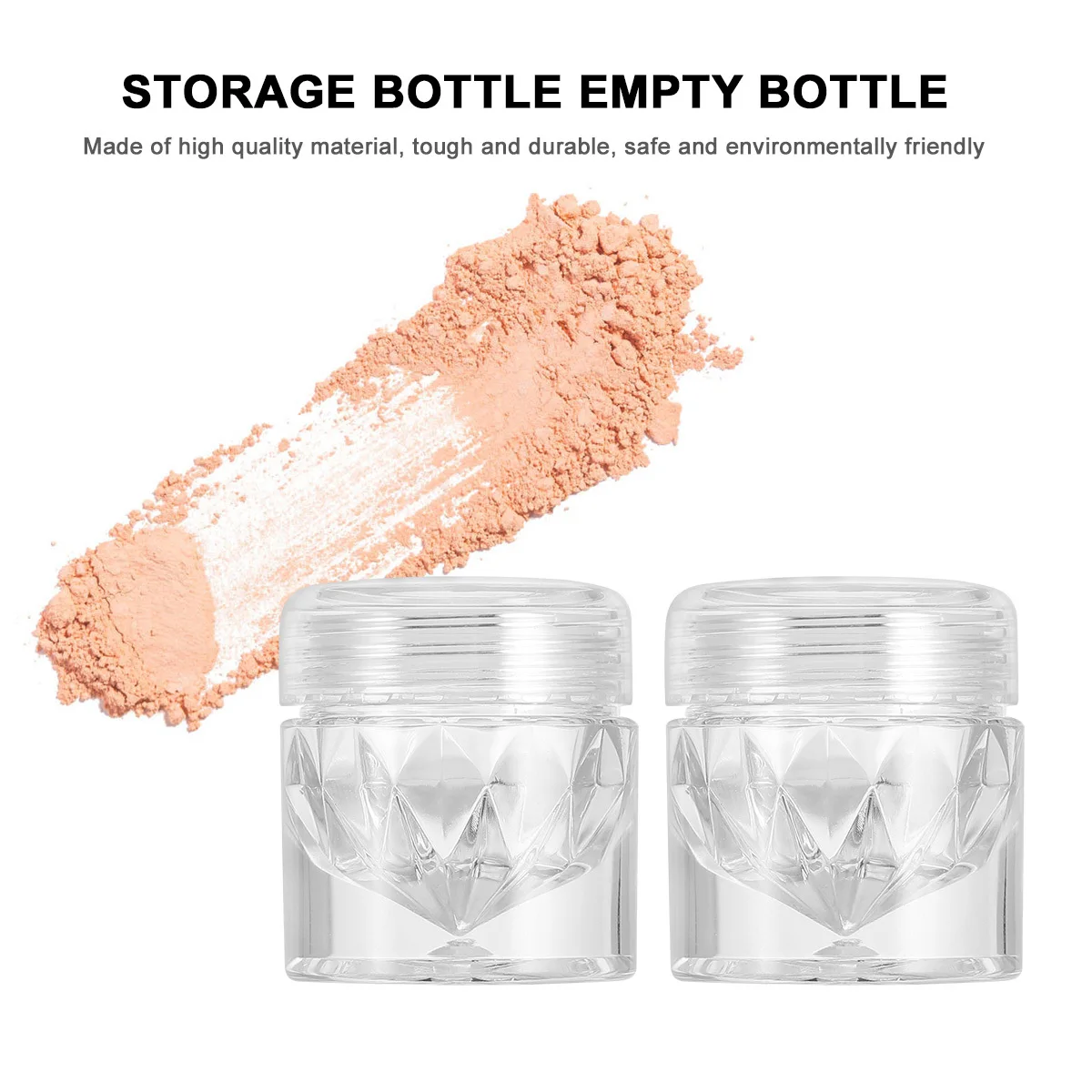 

10Pcs Empty Bottle Practical Design Easy Use Store Travel Gift Female Friends Sub Packaging Bottles Storage Bottles