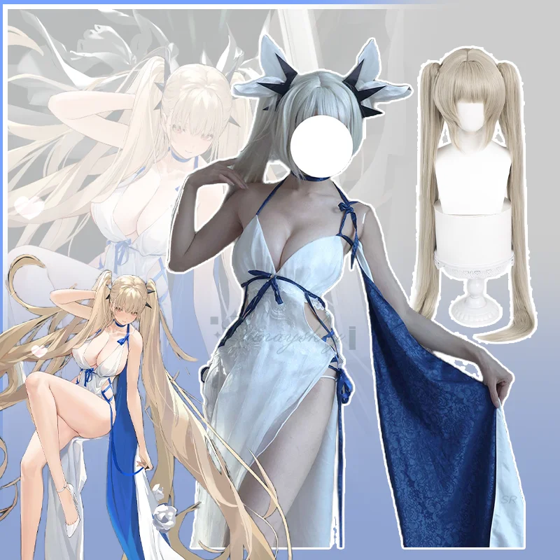 hms-formidable-cosplay-costume-robe-de-mariee-jeu-azur-lane-double-queue-de-cheval-perruque-vetements-sexy-tenues-de-jeu-de-role-pour-halloween
