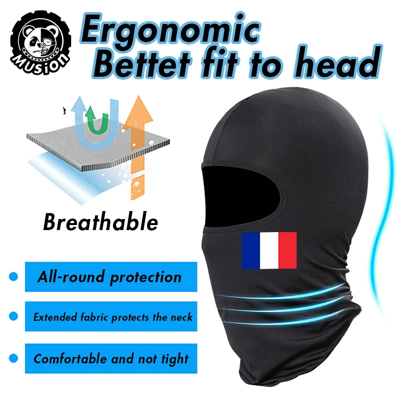 Balaclava personalizado para reunião esportiva, máscara de esqui facial completa, capuz tático, motocicleta correndo tempo presente, torcer para o rosto