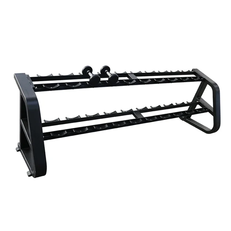 

Hot Selling Dumbbell Storage Rack 2-Tier,Dumbbell Rack Gym Equipment