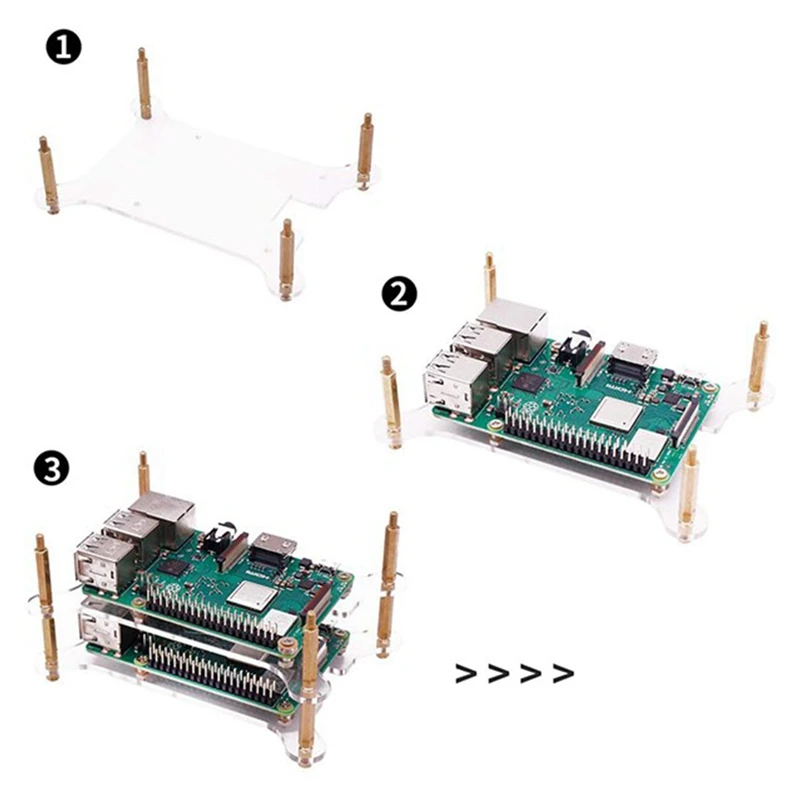 Boîtier en acrylique pour Raspberry Pi 3, chien Sofia, modèle B, 3B Plus, 2B, 4B