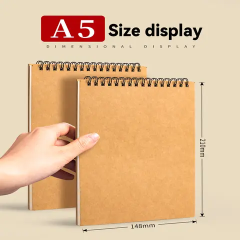 전문 스케치북 두꺼운 드로잉 용지 32k 아티스트 낙서 그림 노트 학생 미술 용품 ​​나선형 노트 A5