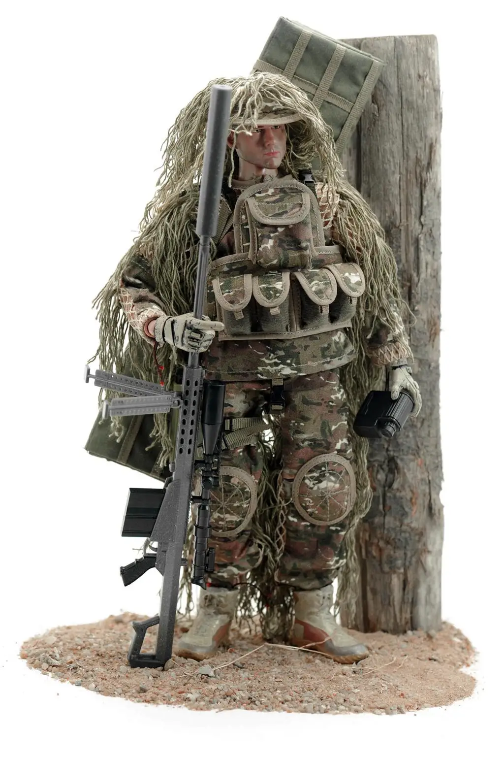 1/6 US Army Soldier All-terrain Sniper Action Figure 12 inch