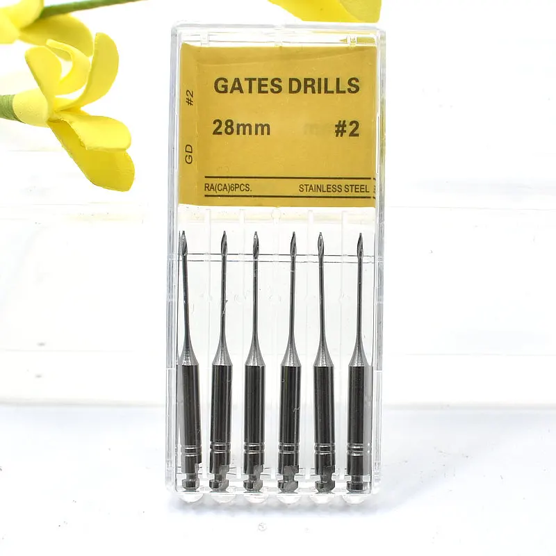 Dental Gates Bohrer 28/32mm Endodontische Reamer Bohrfräser Gates Glidden Endo-Feilen Zahnarztmaterialien – Detail 9