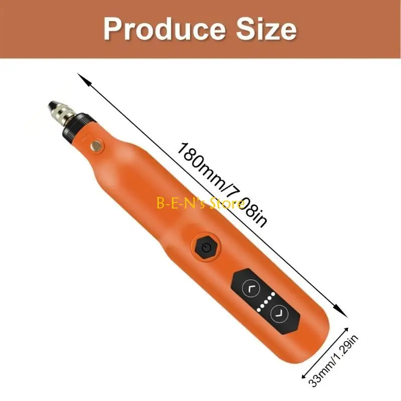 

Y1AD Rechargeable Multi Tool Set 18000rpm Five Speed for Polishing and Engraving