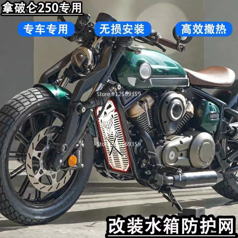 For BENDA Napoleonbob-250 water tank net radiator protection non-destructive modified water tank decoration