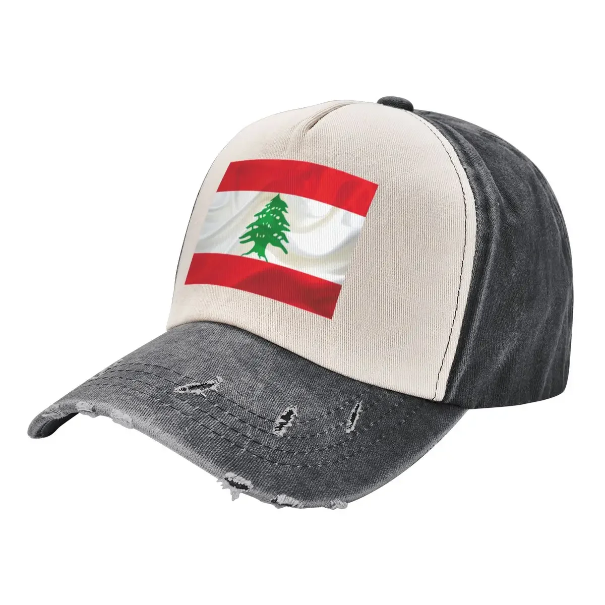 lebanon flag mask Baseball Cap Icon Anime foam party Hat Women Beach Fashion Men's