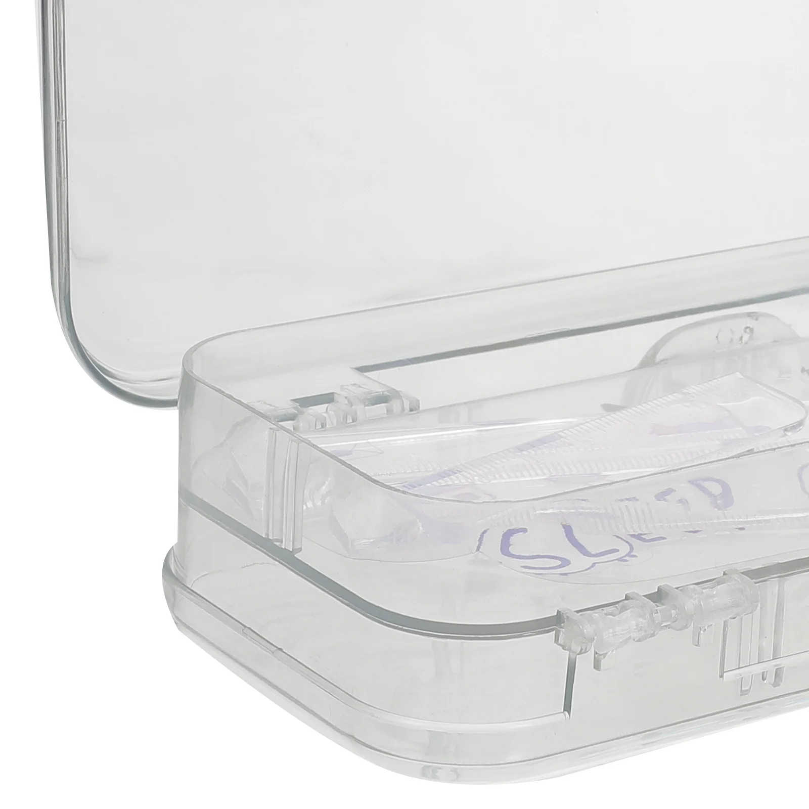 

Simple Pencil Case Clear Transparent Container Plastic for School Office Supplies Multi-Functional Utility Practical