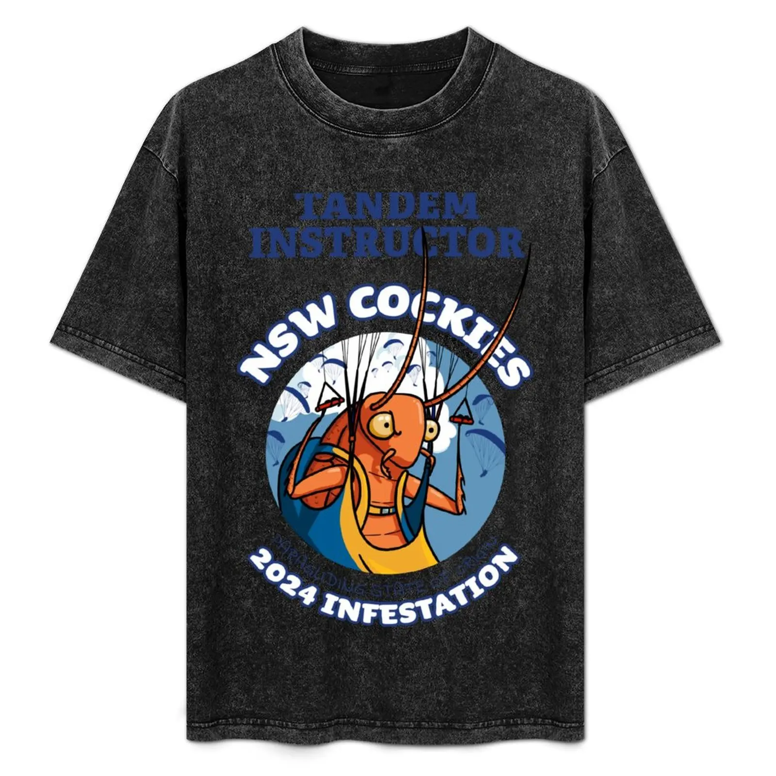 T-shirt de sport anti-humidité pour parapenteur - Tandem Instructor - 2024 NSW Cockroaches - Parapente State of Origin