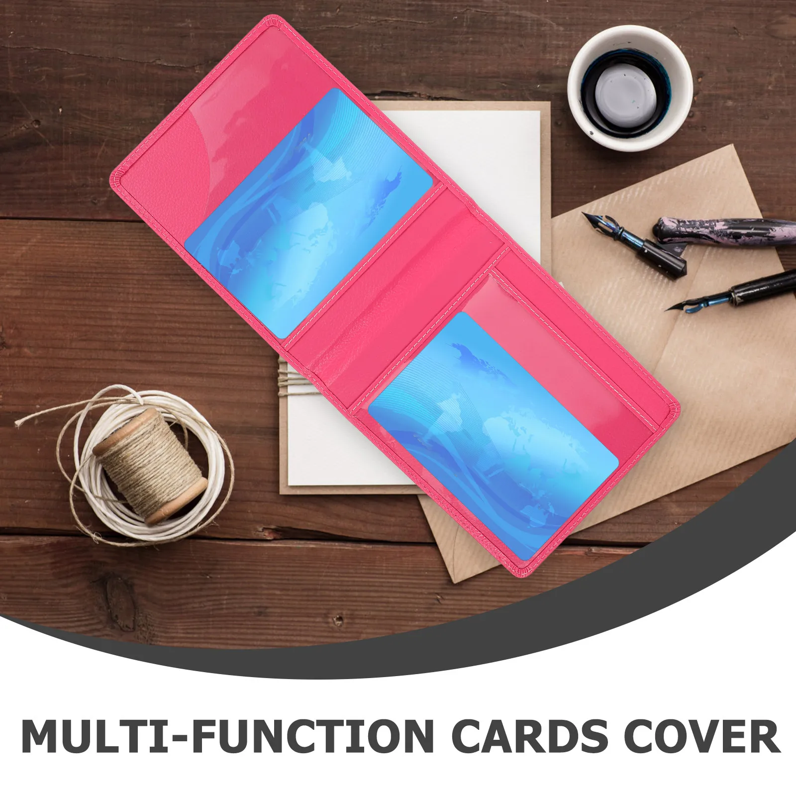 

PVC Disability Card Protector Sleeve Compact Design for Social Security Business Cards Credit Card Holder Disabled Certificate