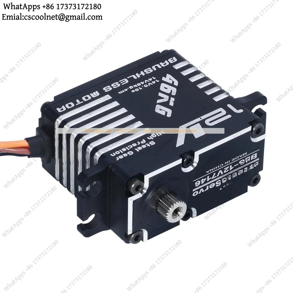 JS02 High Torque Servo JX BLS-12V7146 CLS-12V7346 46KG for RC Crawler Car Plane Helicopter