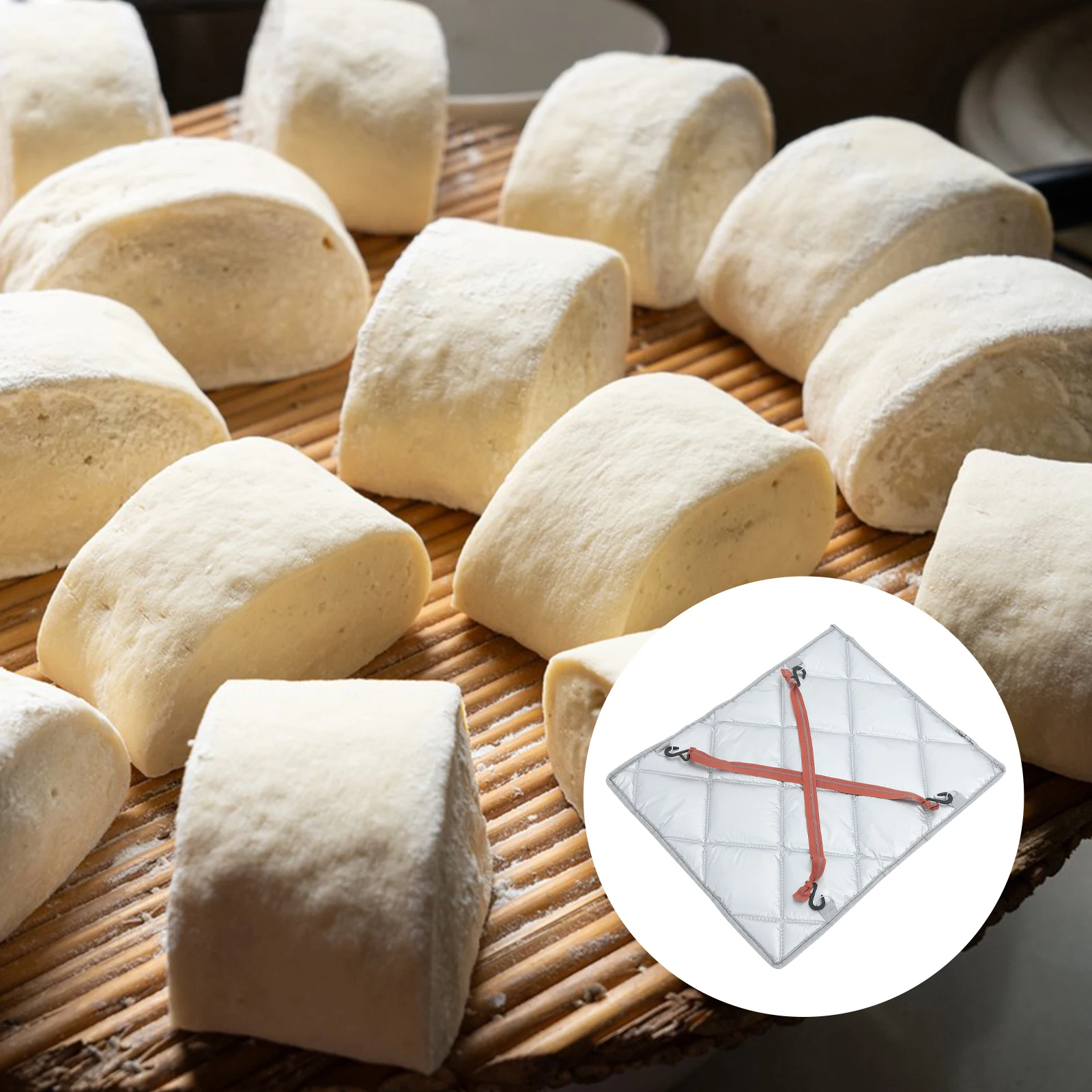 

Takeaway Box Insulation Quilt Bread Thermal Blanket Food Heat Pad Insulated Cover Oxford Cloth