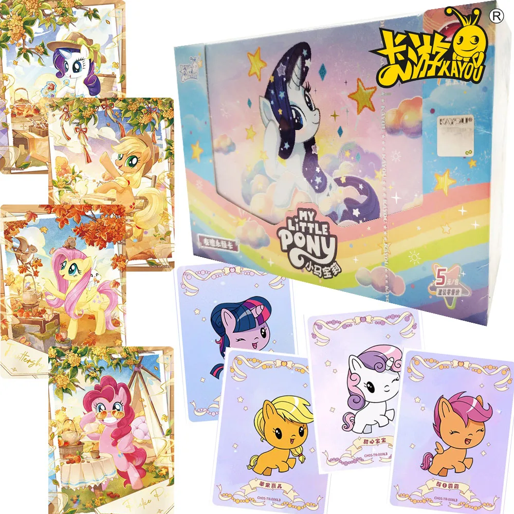

Original Kayou My Little Pony Collection Cards Twilight Sparkle Fun Cartoon Exquisite and Lovely Animation Creative Cards Gifts