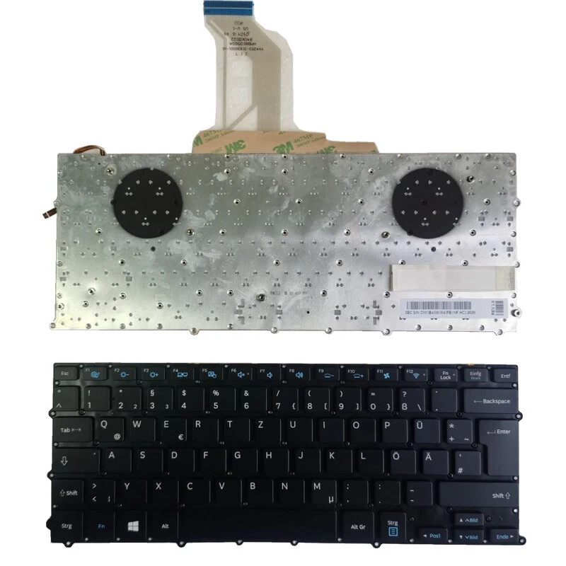 

НОВАЯ Немецкая клавиатура (GR Teclado) для Samsung NP900X3B NP900X3C NP900X3D 900X3G