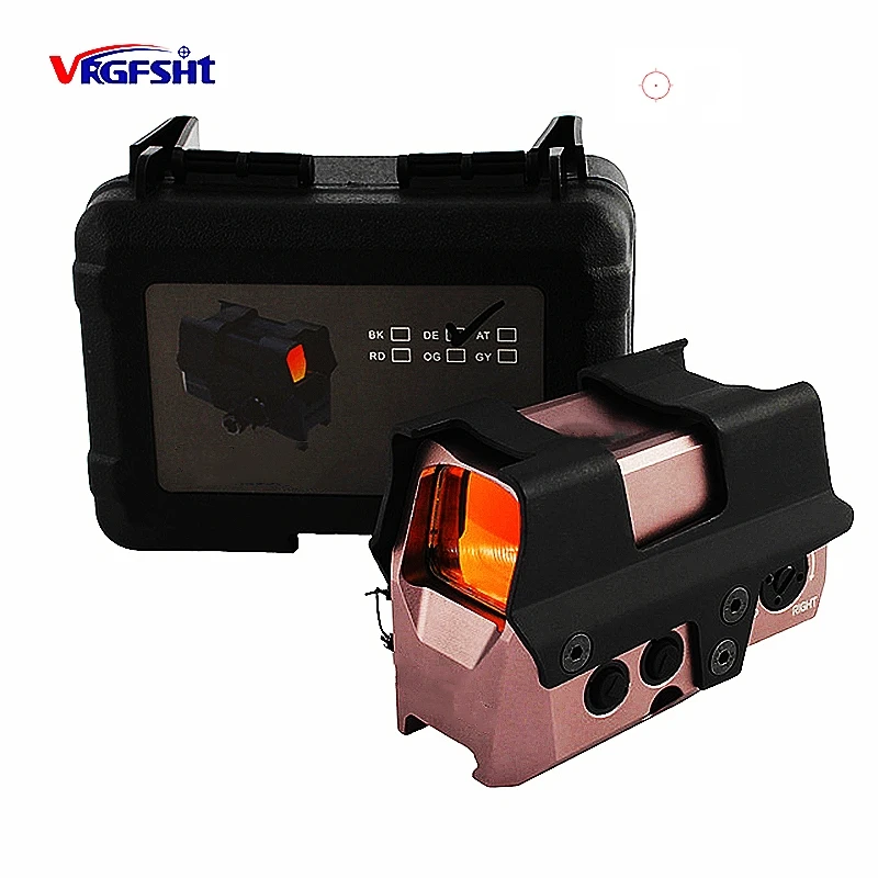 Imagem -04 - Tactical Reflective Red Dot Sight Visão Óptica Adequado para Air Gun Rmo8-t Gen2 1x38