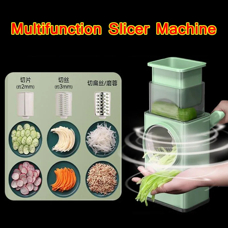 

Vegetable Cutter Hand-Cranked Multifunction Grater All For Kitchen Home Fruit Potato Slicer Shredder Yarn Cutter Kitchen Tools