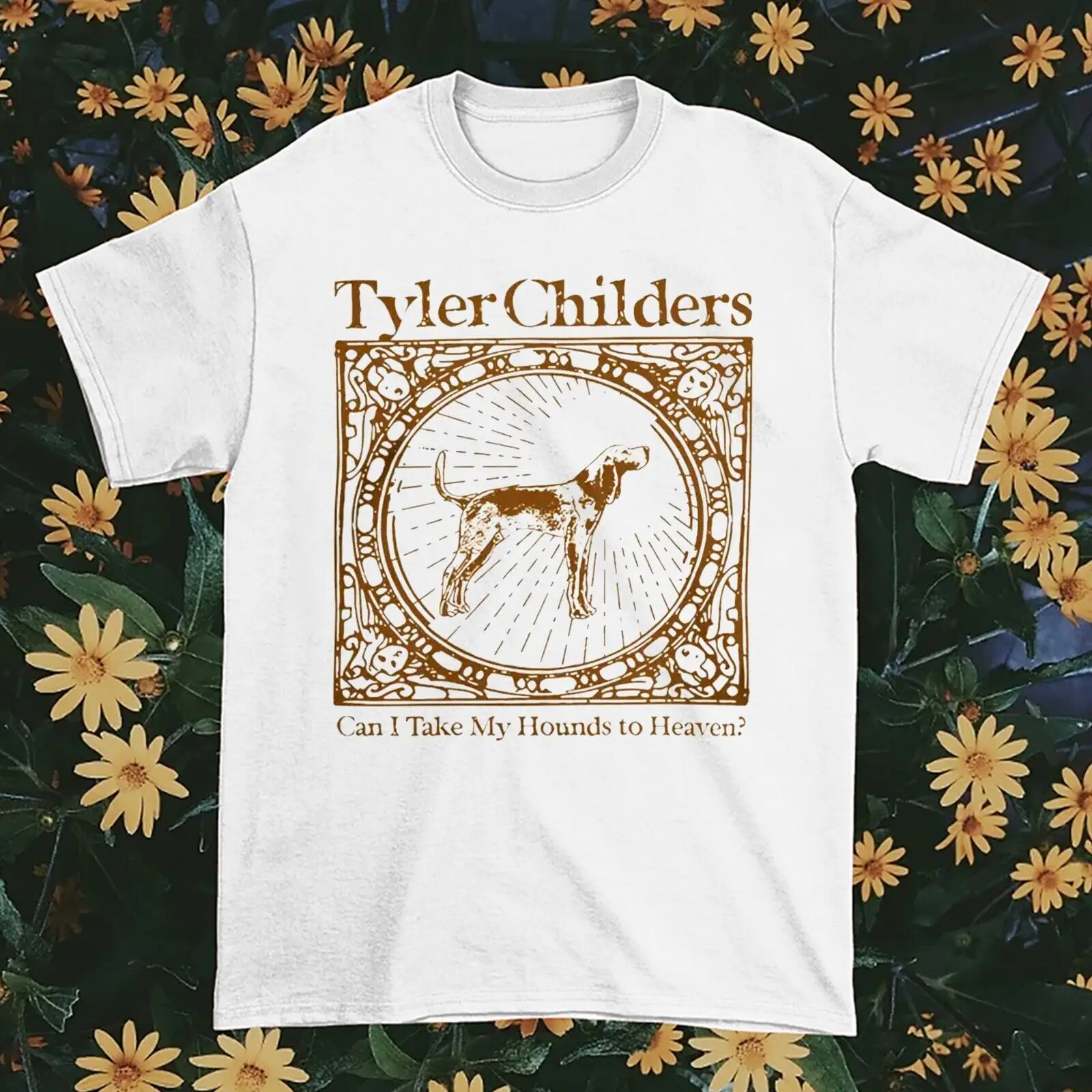 

Tyler Childers T Shirt Beige Hound For Fans All Size 1N830