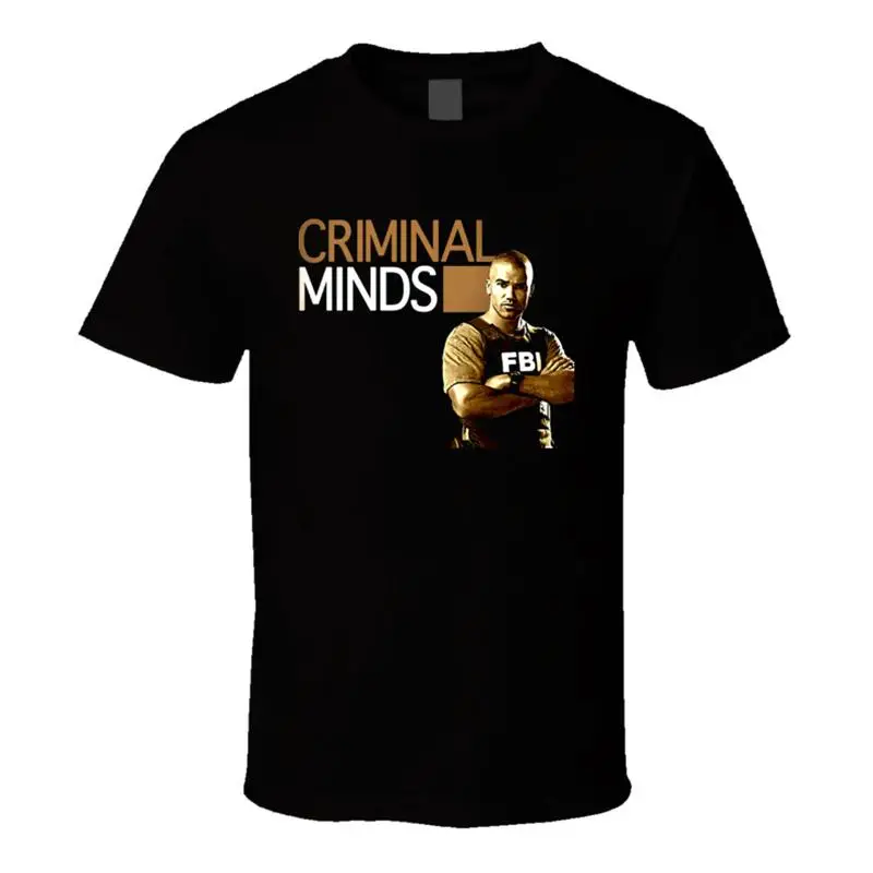 العقول الإجرامية ديريك مورغان تي شيرت التلفزيون