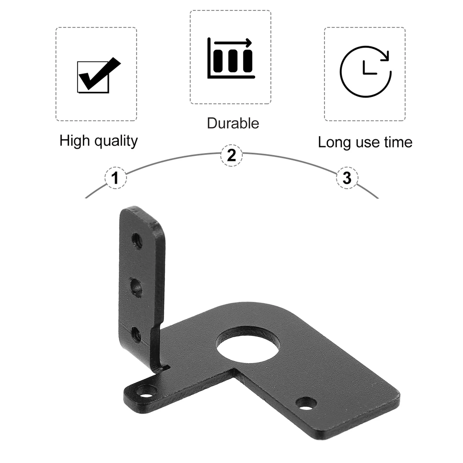 

Sensor Holder 3D Printer Parts Rust Prevention Hard Paint Off Neat Generous Convenience 3D Printer Sensor Bracket