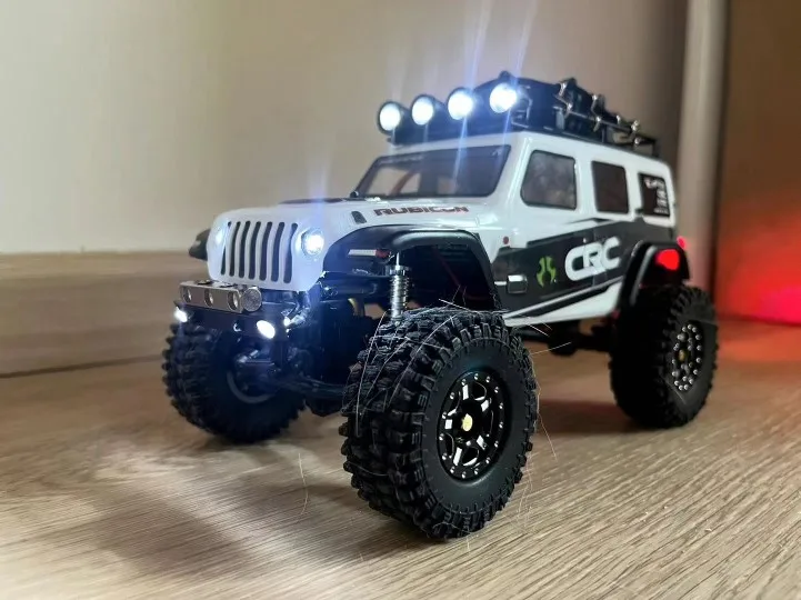 Axial SCX24  1：24 Luggage rack roof lamp decoration oil drum fire extinguisher oil tank