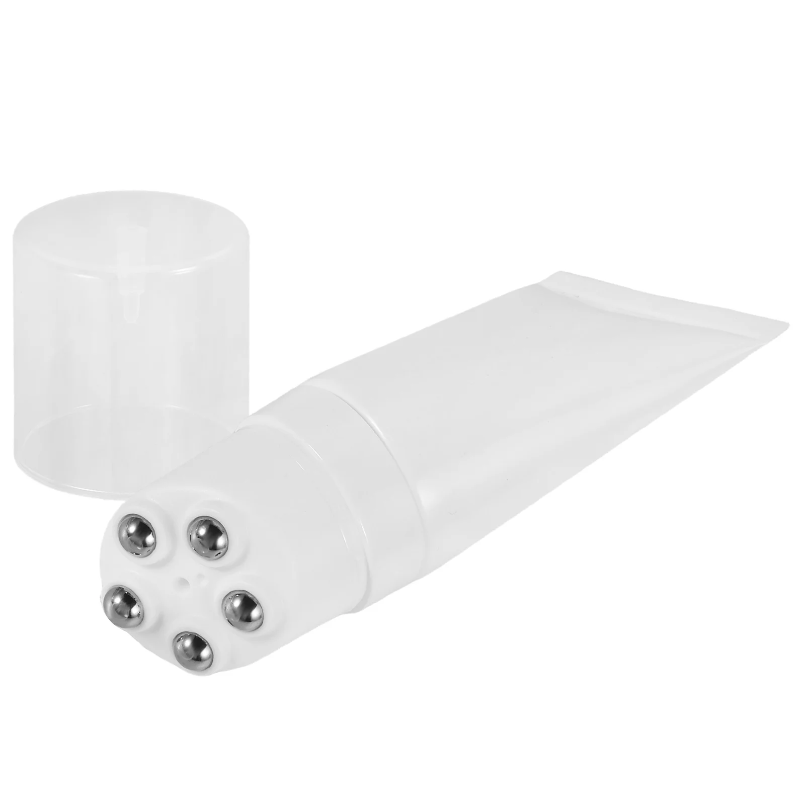 리필 가능 누출 방지 롤러 볼 병 슬리밍 크림 페이셜 마사지 여행용 휴대용 스킨케어 디스펜서