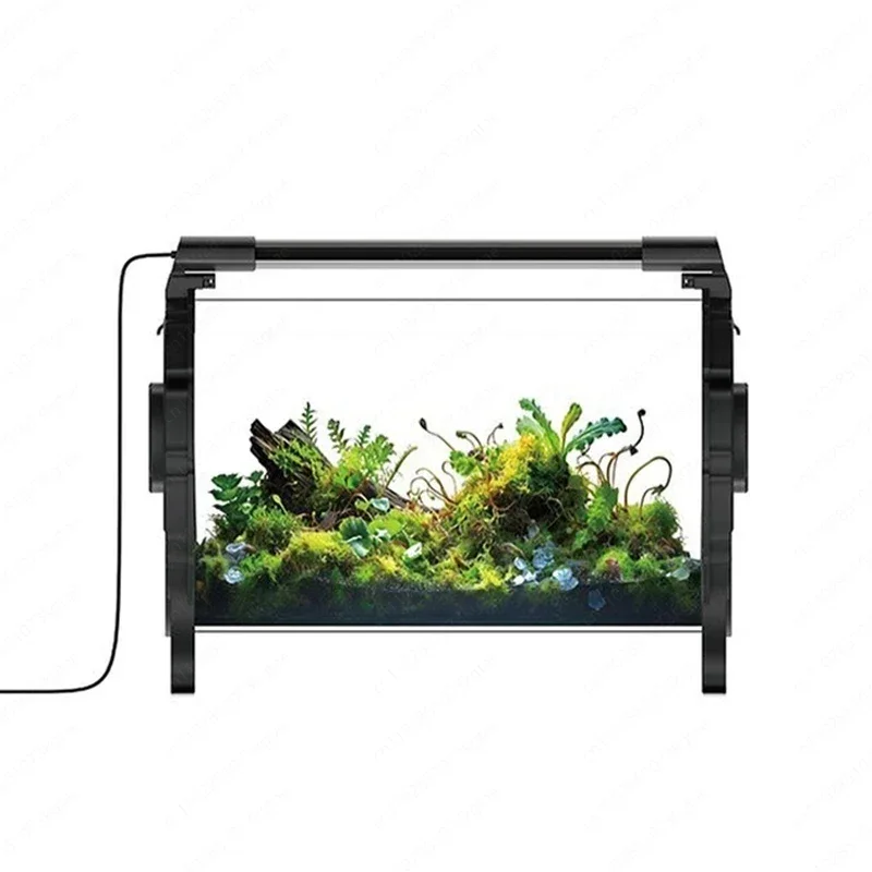 Biological Ark Biological Culture Cabin Micro Landscape Tabletop Ornament High Borosilicate Glass LED Lighting
