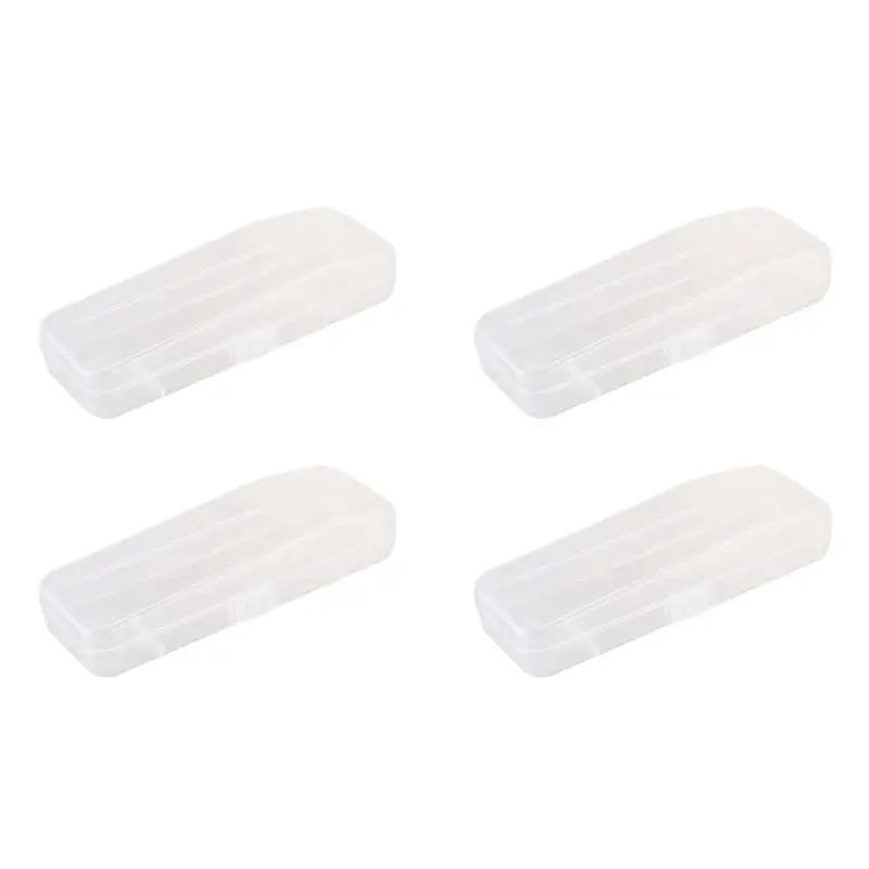 

B46B-4 шт. Дорожный футляр для бритв с двойным лезвием, чехол для мужской бритвы, аксессуары для бритв, держатель для бритвы, пластиковый дорожный футляр для хранения