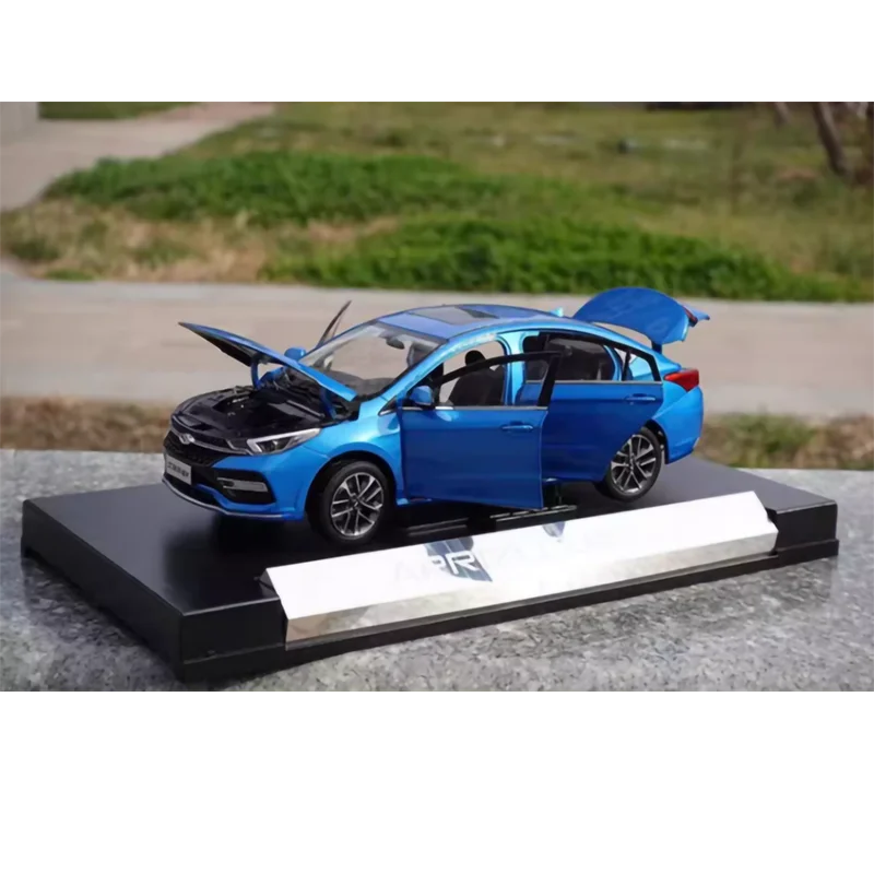 Diecast 1: 18 Scale Chery ARRIZO GX Car Static Display Collection Ornament Simulation Vehicle Model Decoration Gift