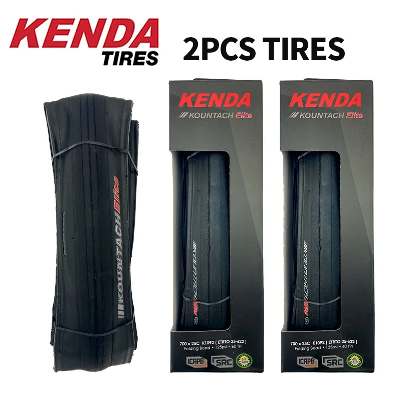 Kenda K1092 Puncture Protection And Ultra Light Weight New Bicycle Tire 700x25/28c Kountach Elite Folding Road Biketyre