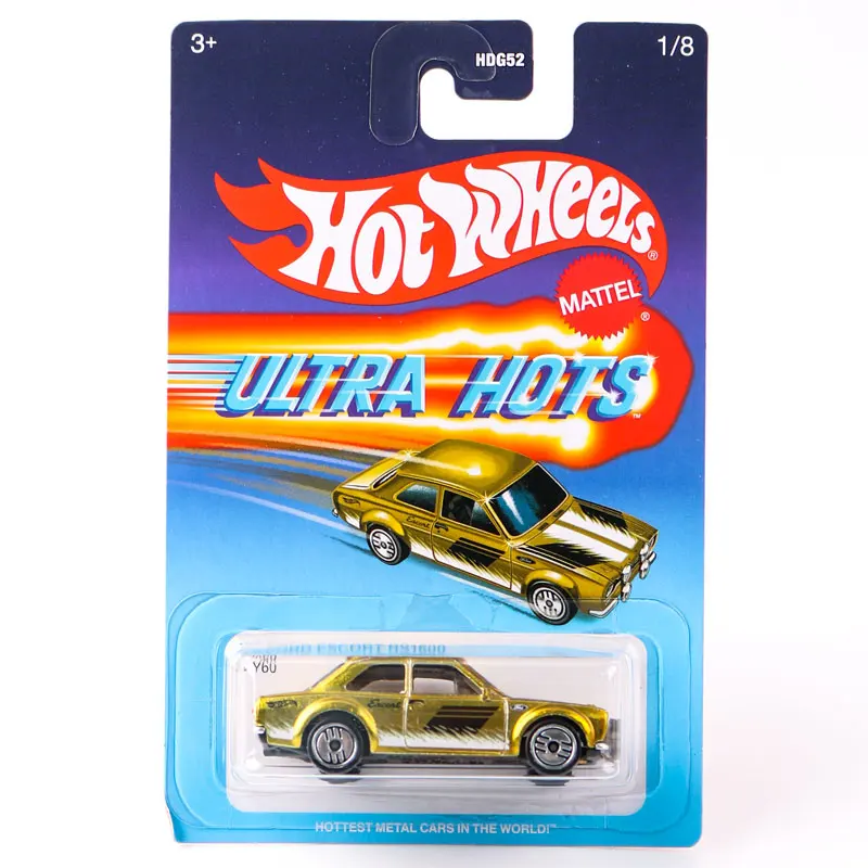 Mattel Hot Wheels 1/64 Hdg52 Ultra Hots Series 2025 Mix 1 81 Toyota Starlet Kp61 Volkswagen T1-Gtr Collectible Car Toys