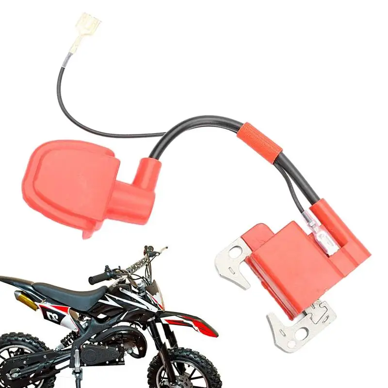 High Performance Ignition Coil Engine Coil Generator Parts Replacement For 47CC 49CC Pocket Bike Dirt Bike ATV Moped Efficient